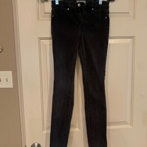 Madewell Women's Black Skinny Jeans